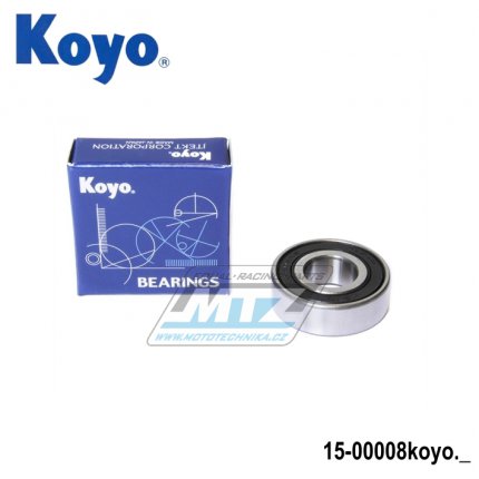 Loisko 6202-2RS (rozmry: 15x35x11 mm) Koyo