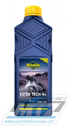 Olej motorov motocyklov Putoline EsterTech Syntec4+ 10W50 (balen 1L)